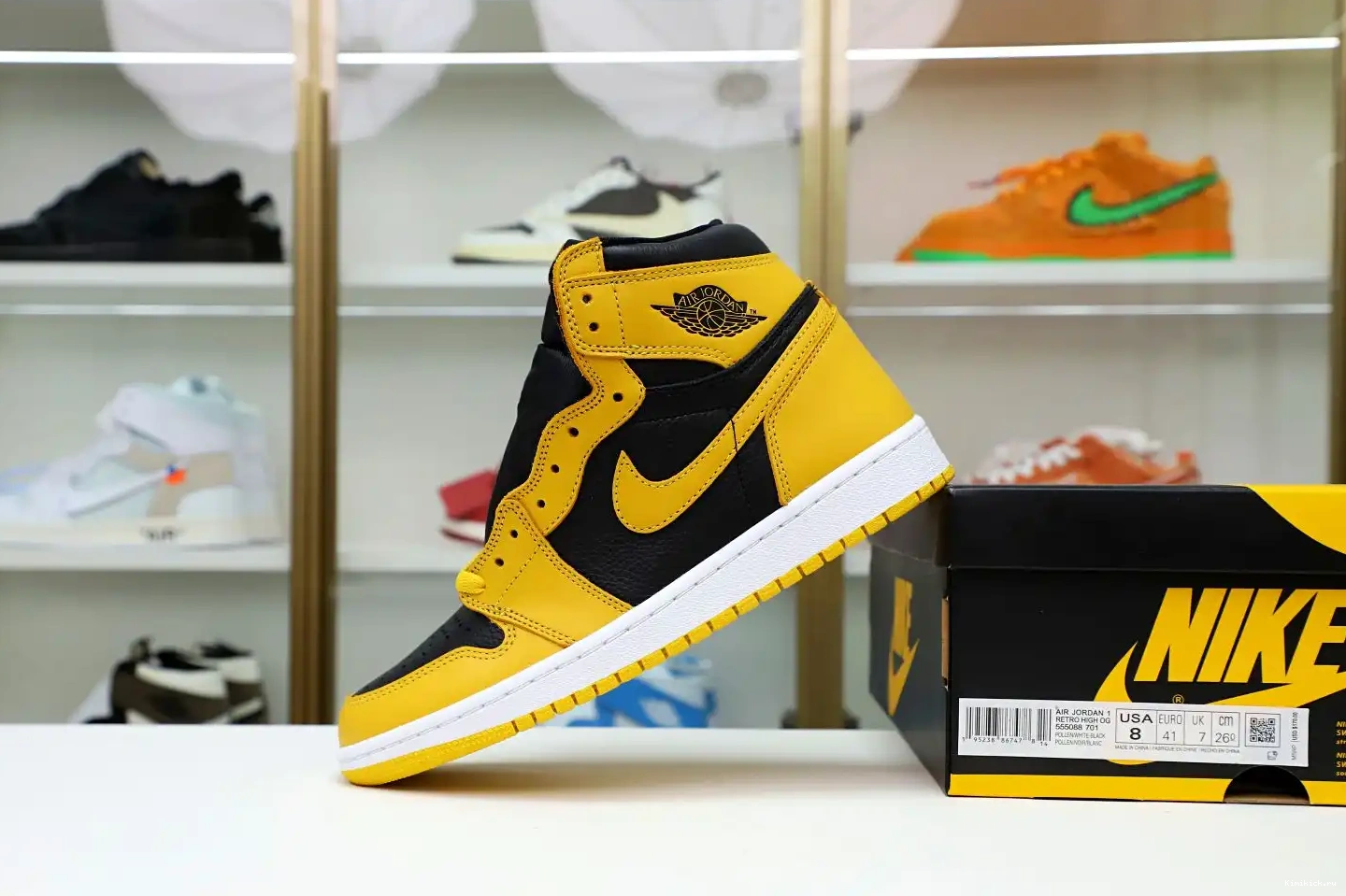 AIR OG 'POLLEN' JORDAN Kimikick 1 RETRO HIGH 0505